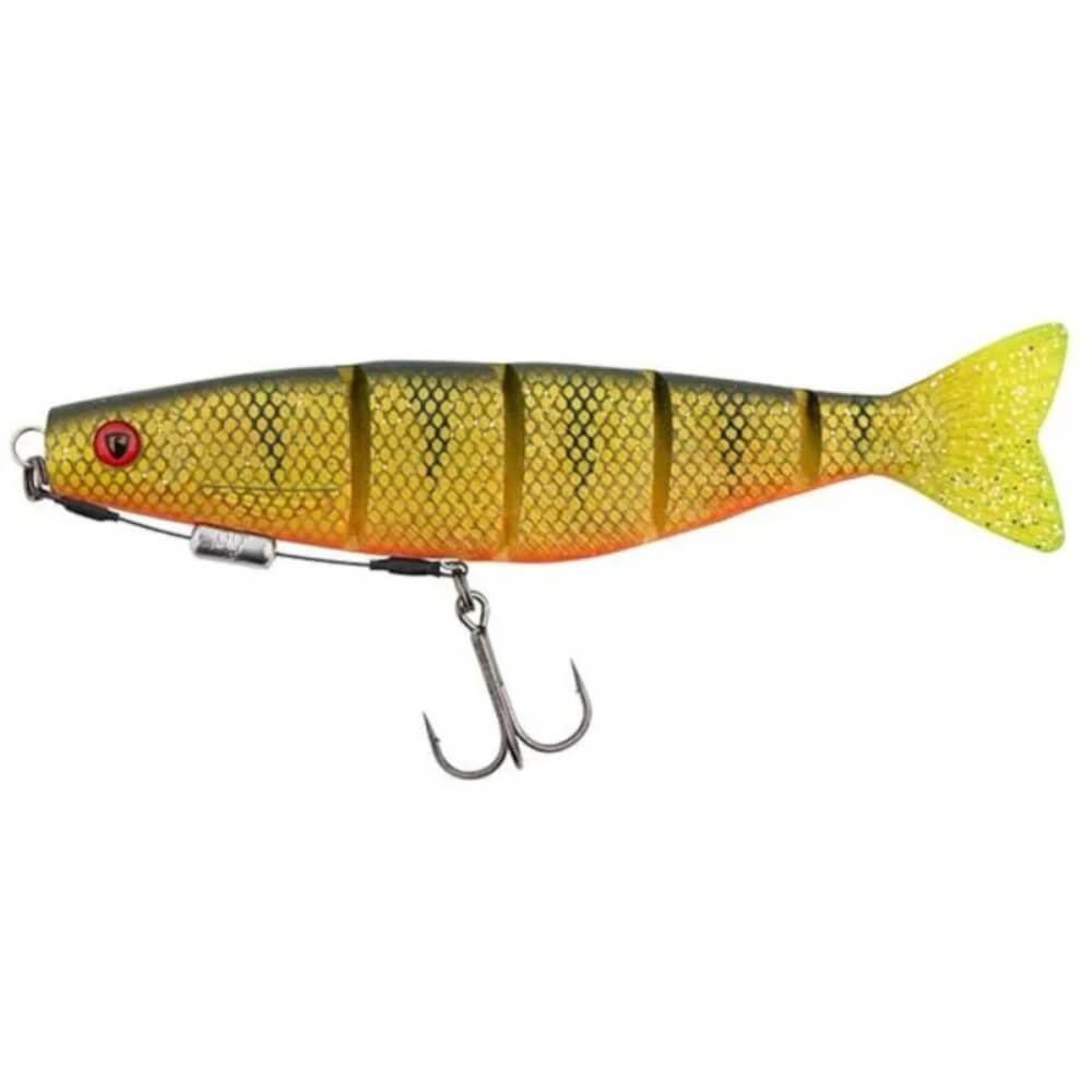 Fox Rage Ultra UV Pro Shad Jointed Loaded  18 cm UV Natural Perch