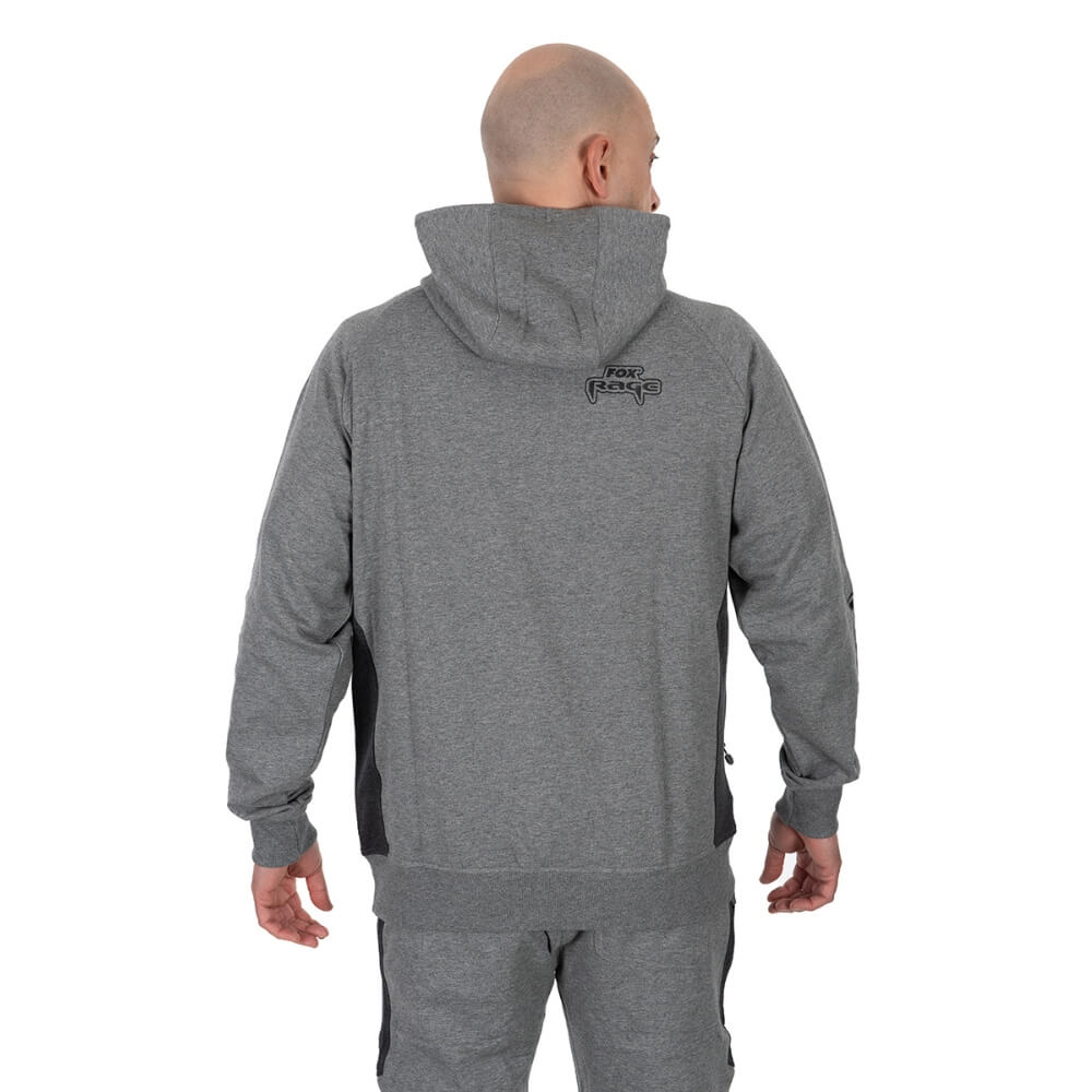 Fox Rage Voyager Grey Hoody Back