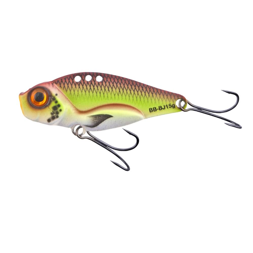 Hybrida Barschbaron BladeJig 55 Pumpkin Chartreuse