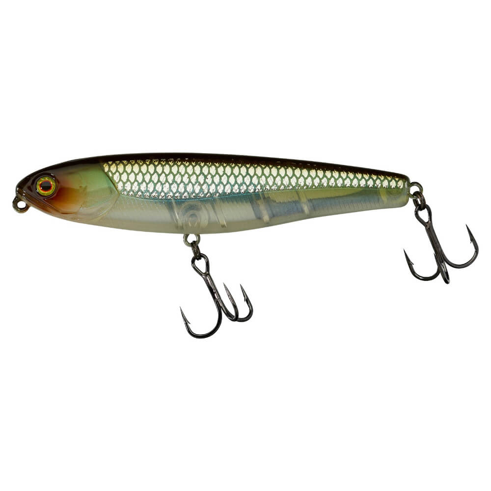 Jackall Water Monitor 95 HS Ghost Minnow
