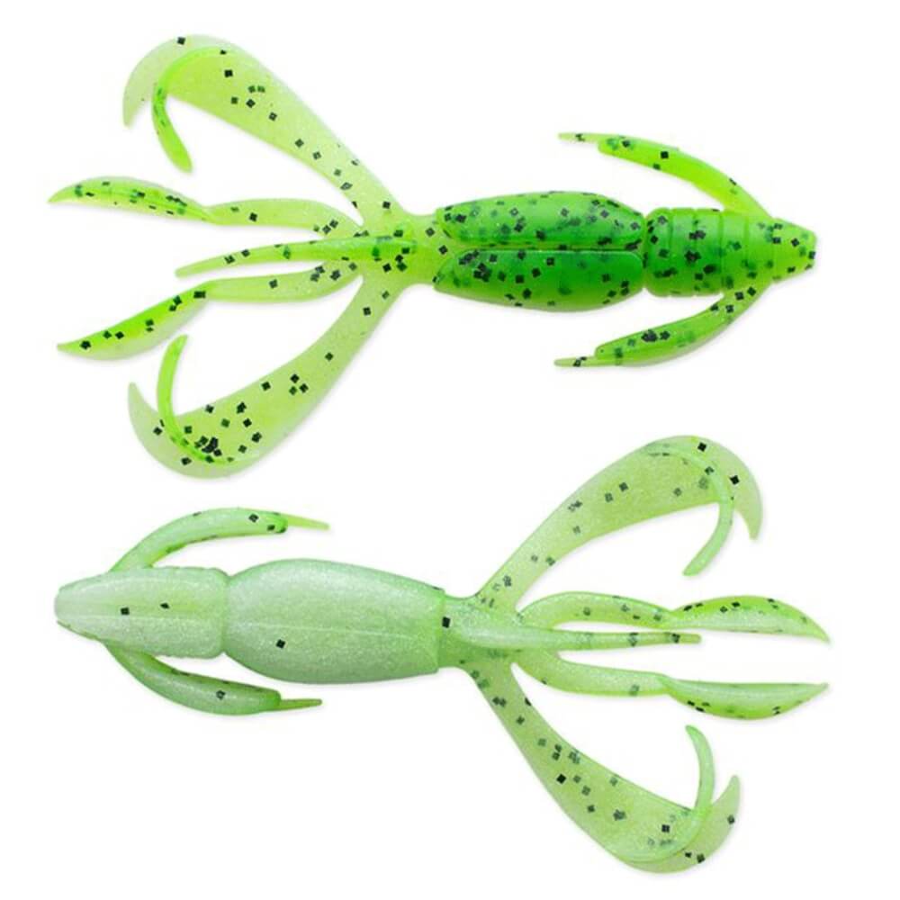 Keitech Crazy Flapper Chartreuse Pepper Shad