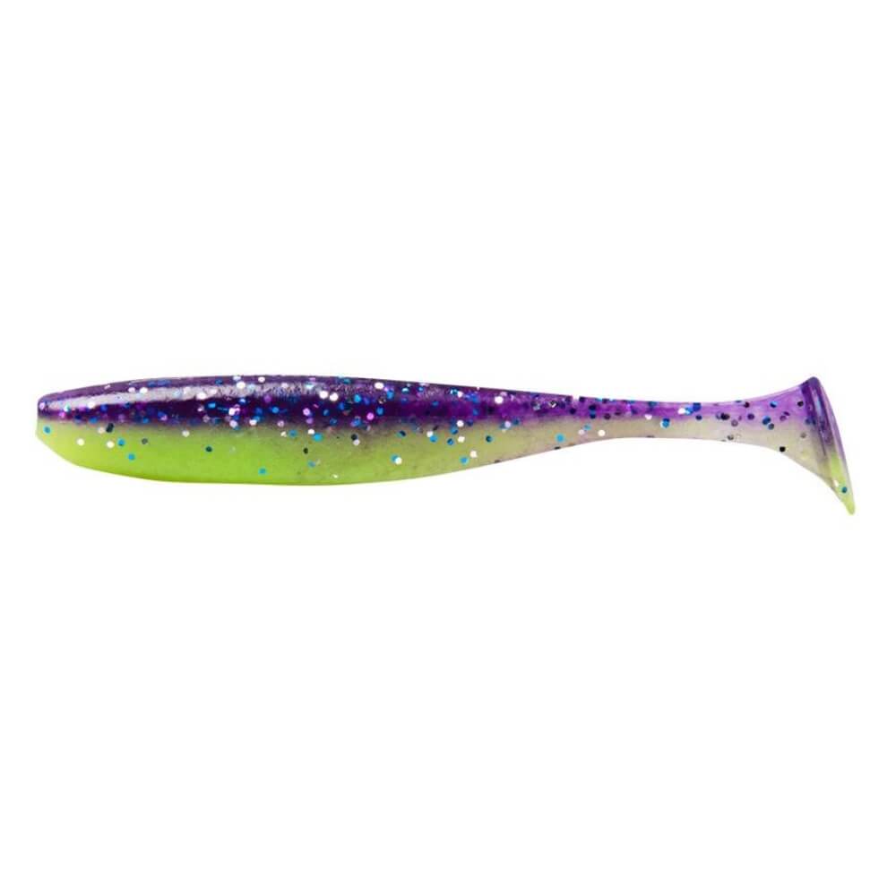 Keitech Easy Shiner Purple Silver / Chartreuse