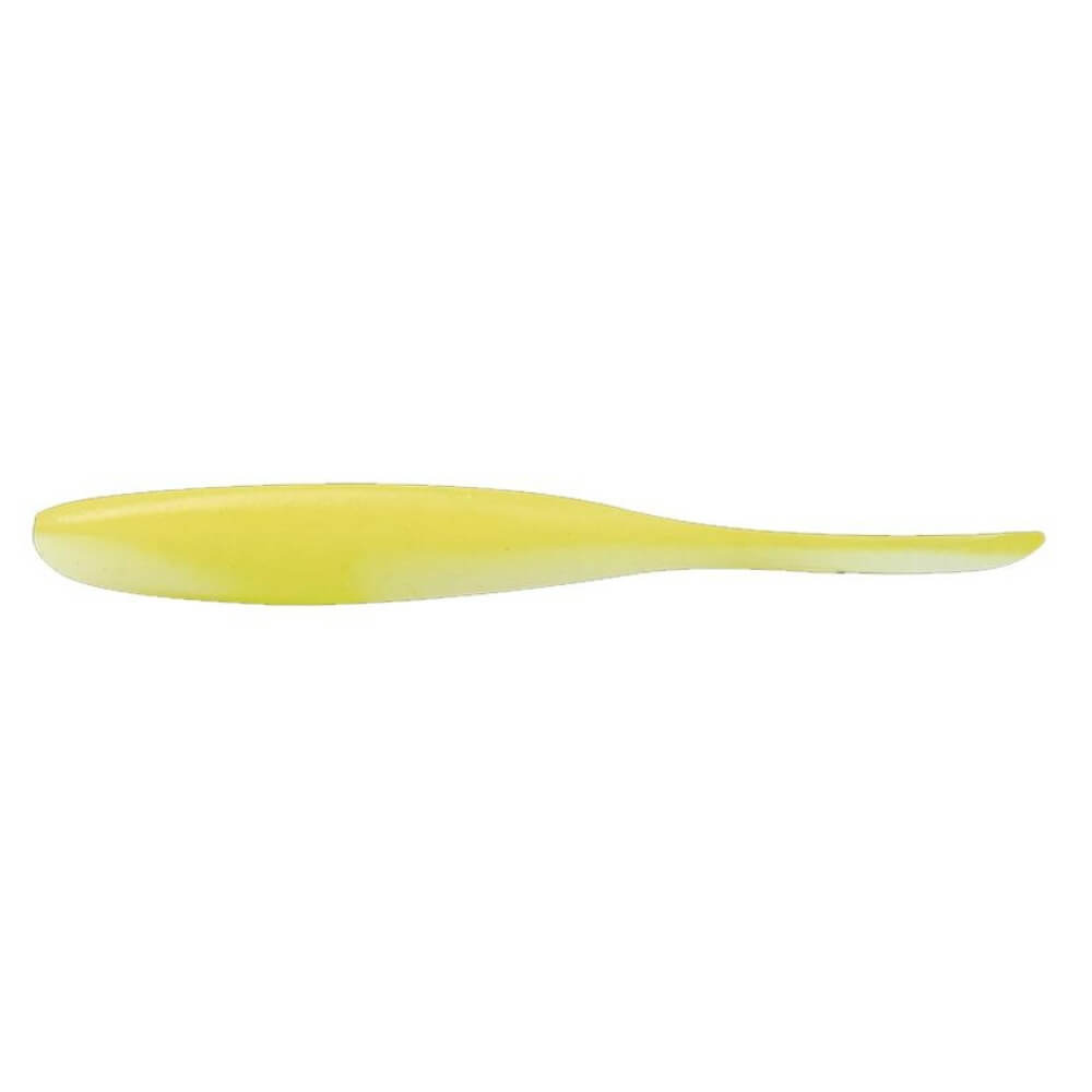 Keitech Shad Impact White Chartreuse