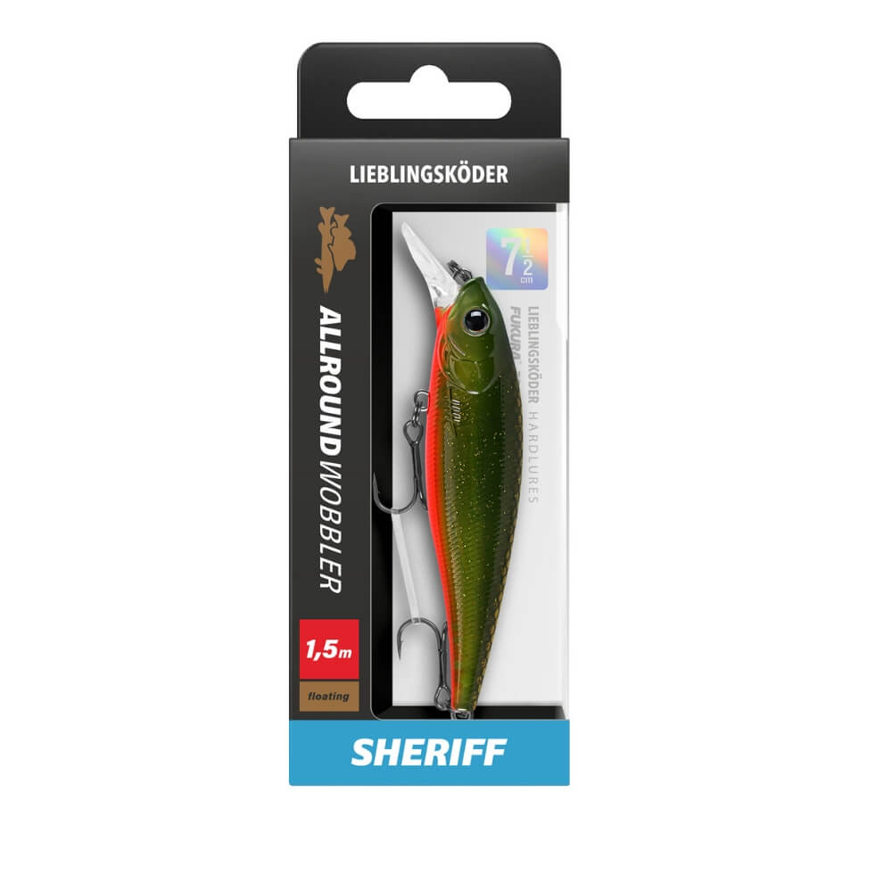 Lieblingsköder Allroundwobbler Sheriff