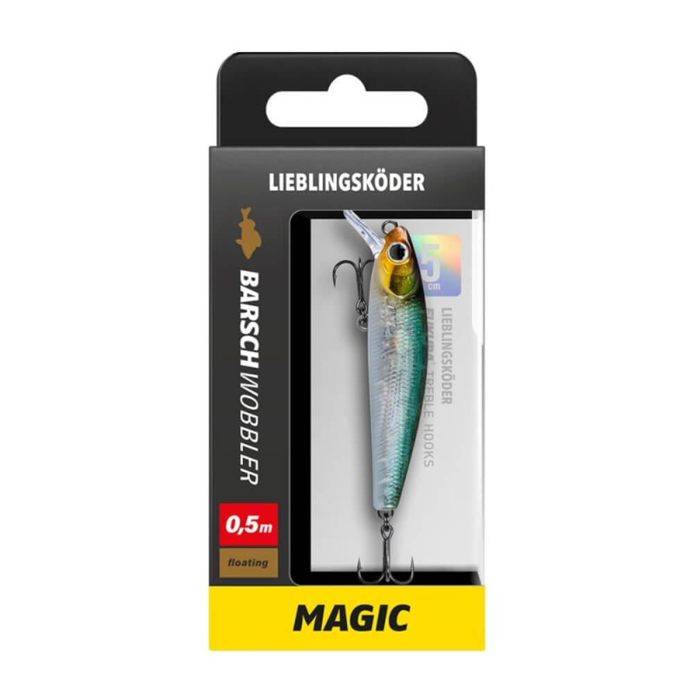 Lieblingsköder Barschwobbler 5 cm Magic