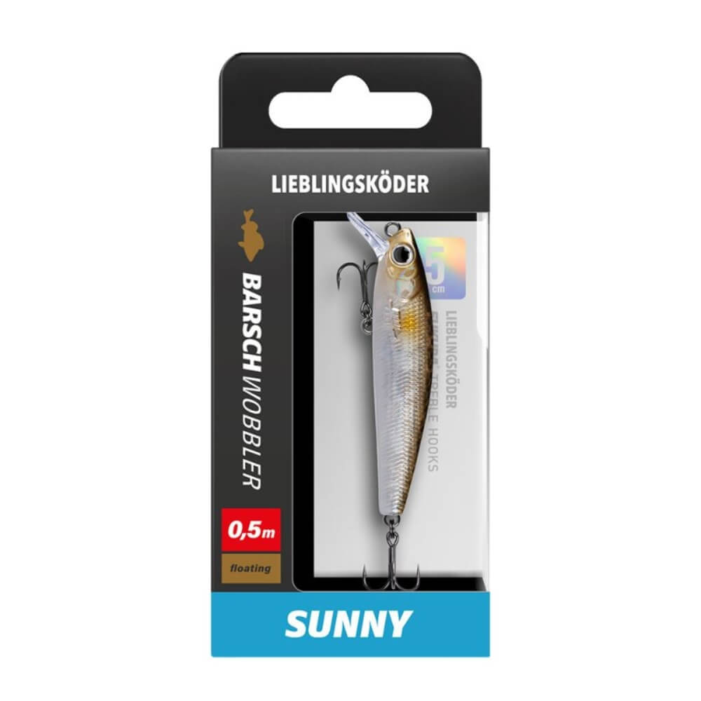 Lieblingsköder Barschwobbler 5 cm Sunny