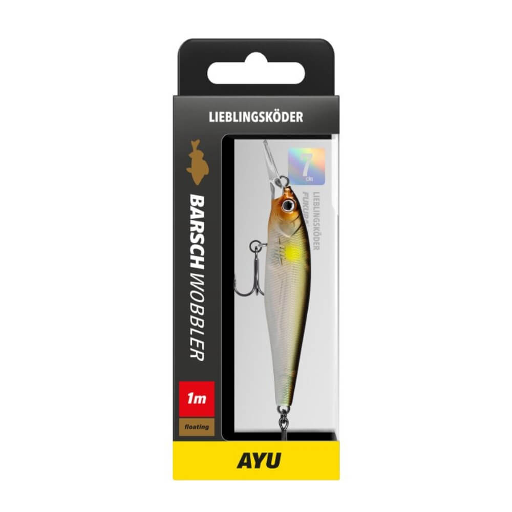 Lieblingsköder Barschwobbler 7 cm Ayu