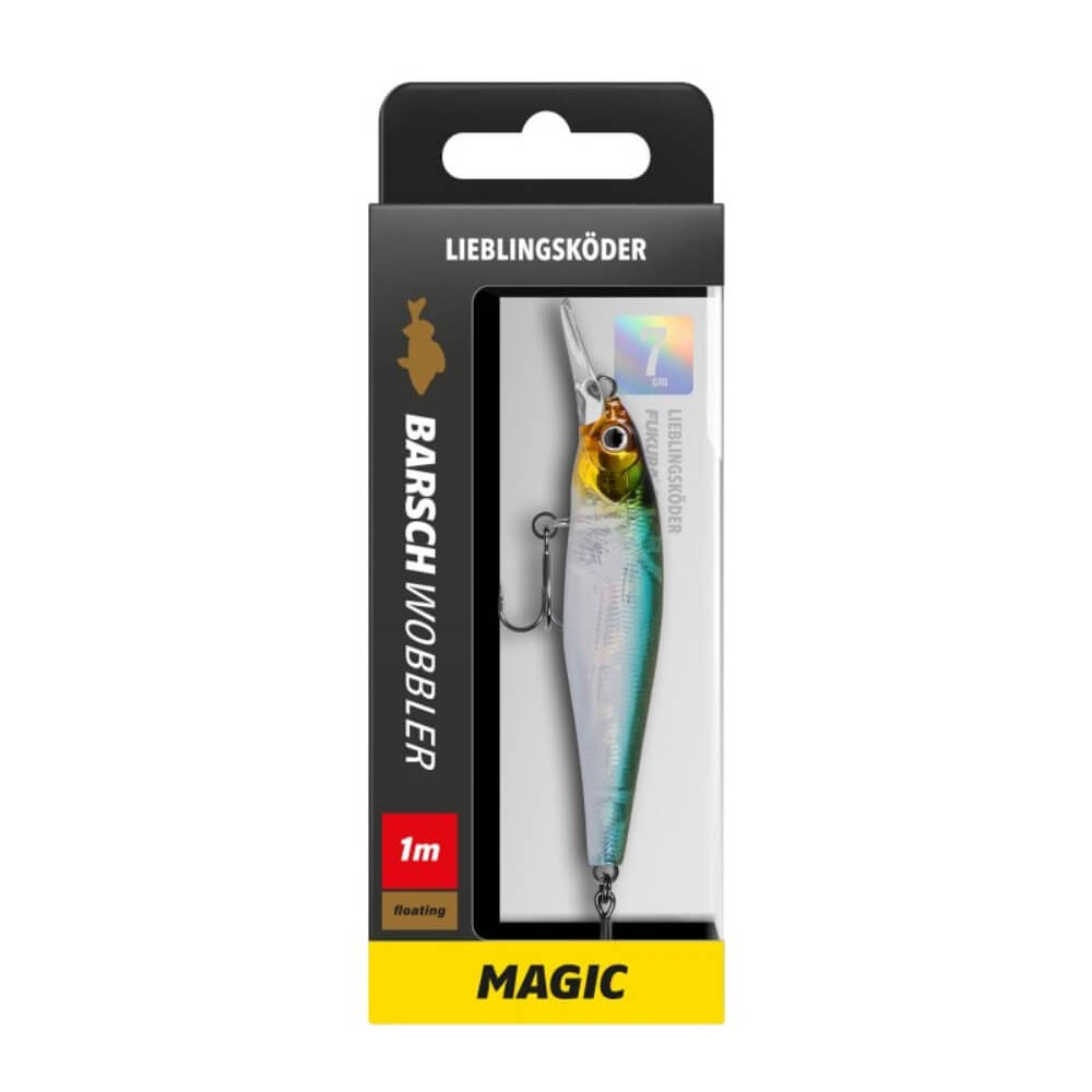 Lieblingsköder Barschwobbler 7 cm Magic