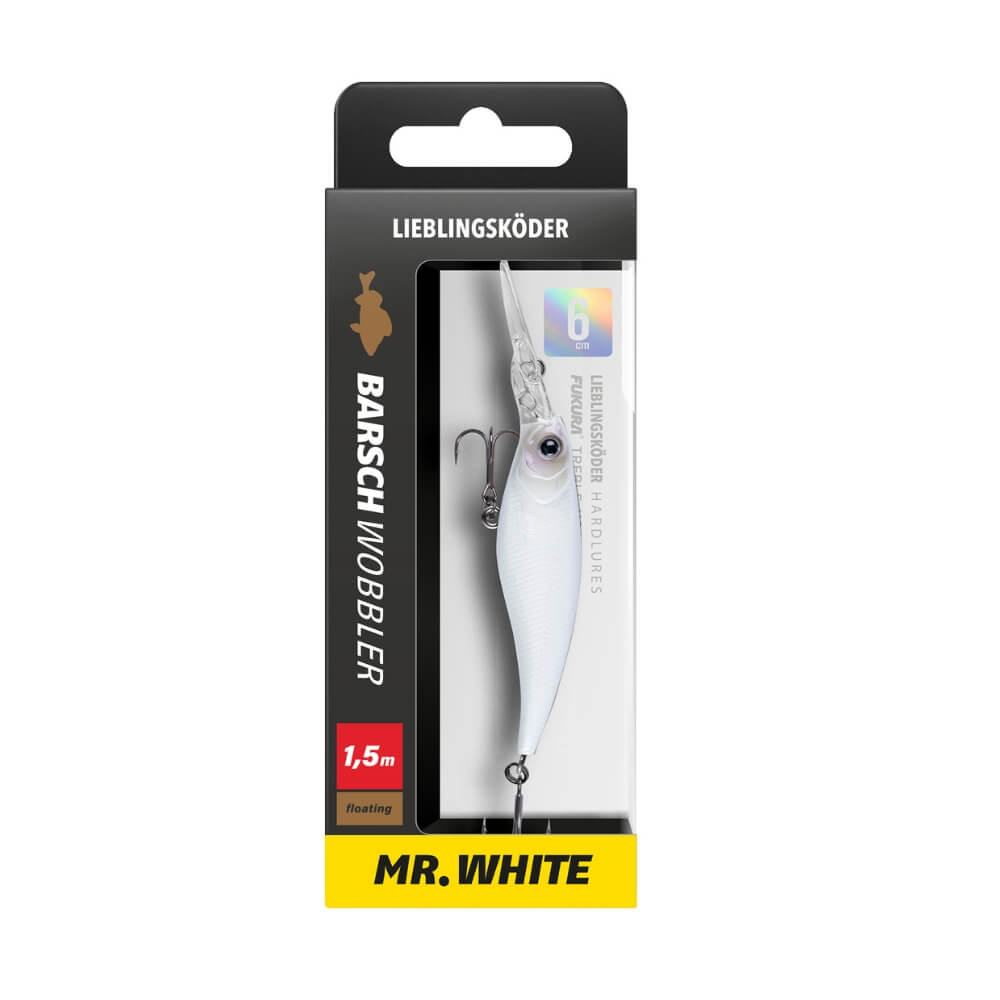 Lieblingsköder Barschwobbler Mr. White