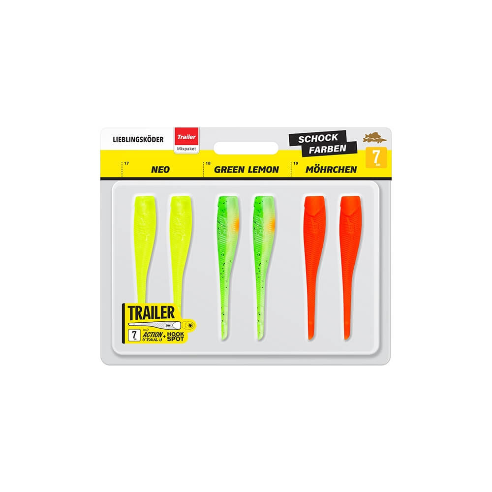 Lieblingsköder BladeMaster Trailer 7 cm Schockfarben