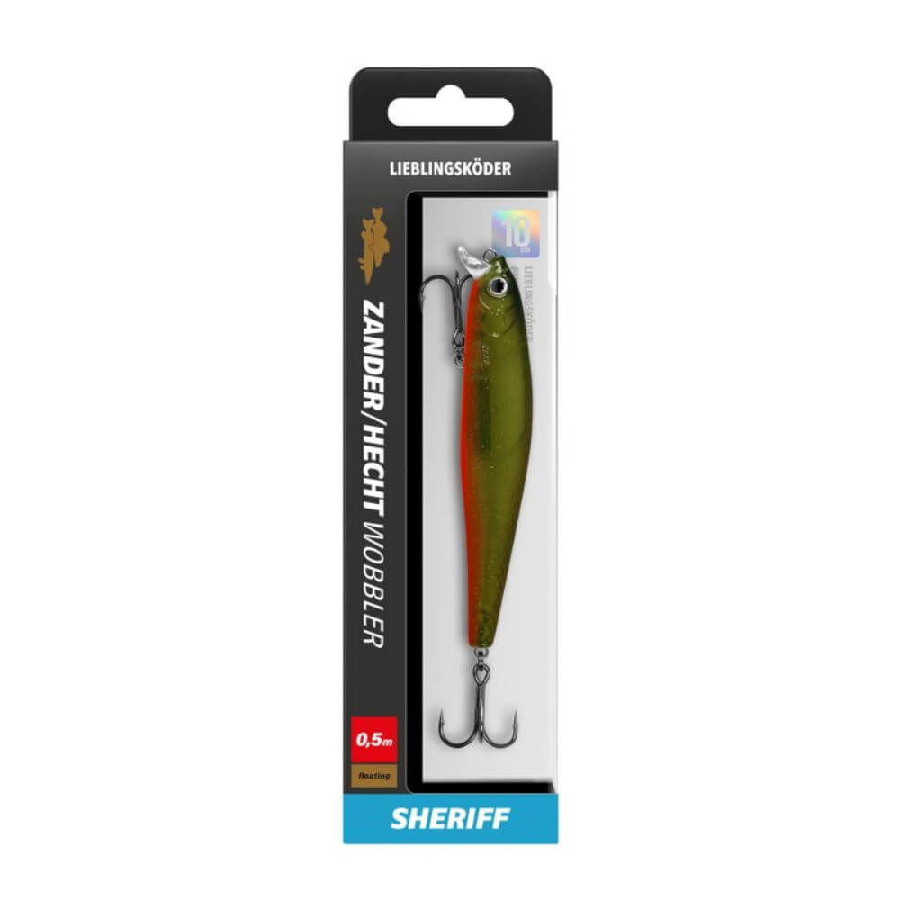 Lieblingsköder Zander/Hecht-Wobbler ZH100 F0,5 Sheriff