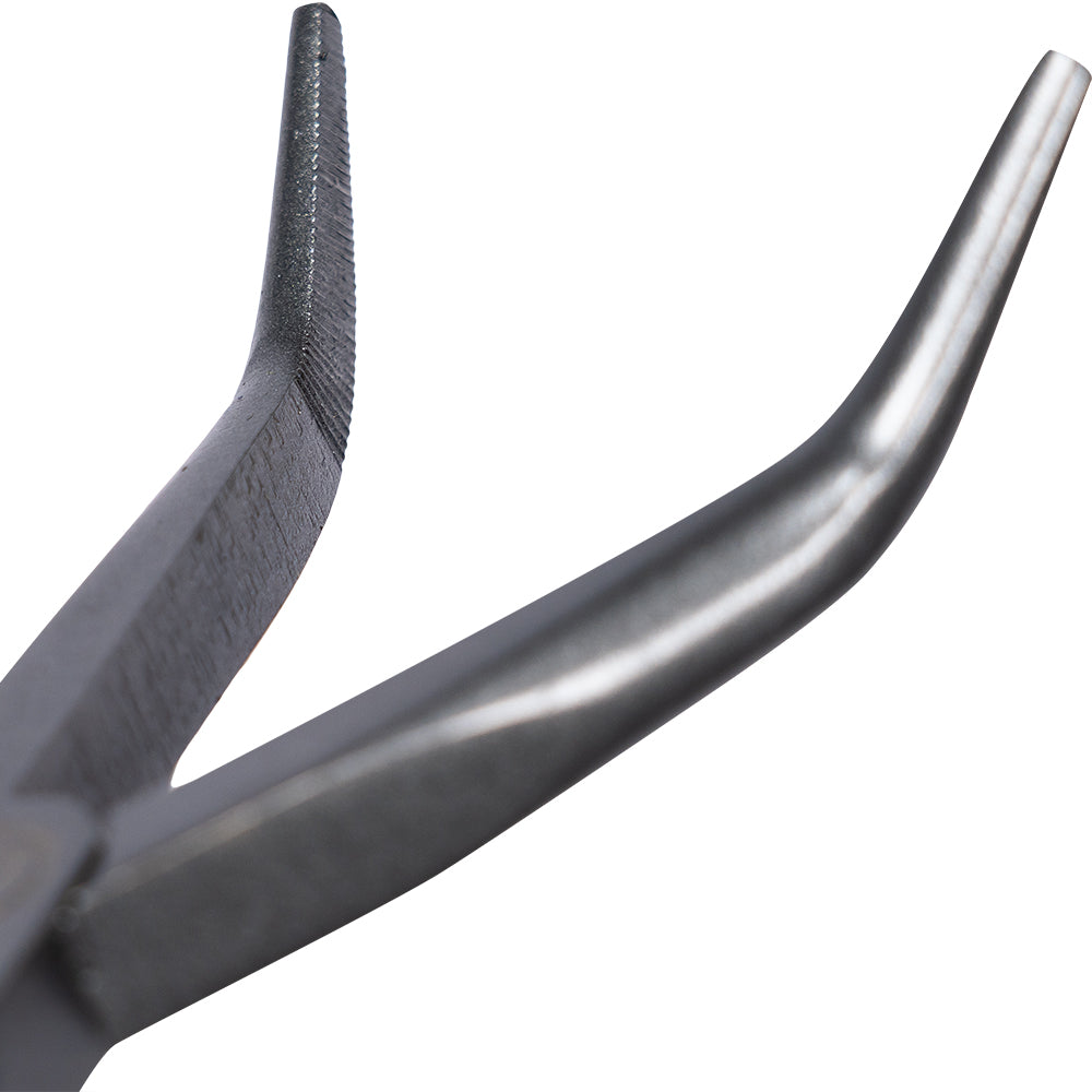 LMAB Loesezange gebogen Bent Nose Pliers 28 cm