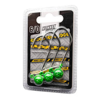 Bewertung von Robert für das Produkt Monkey Hooks 6/0 Green - White / 15.0 g