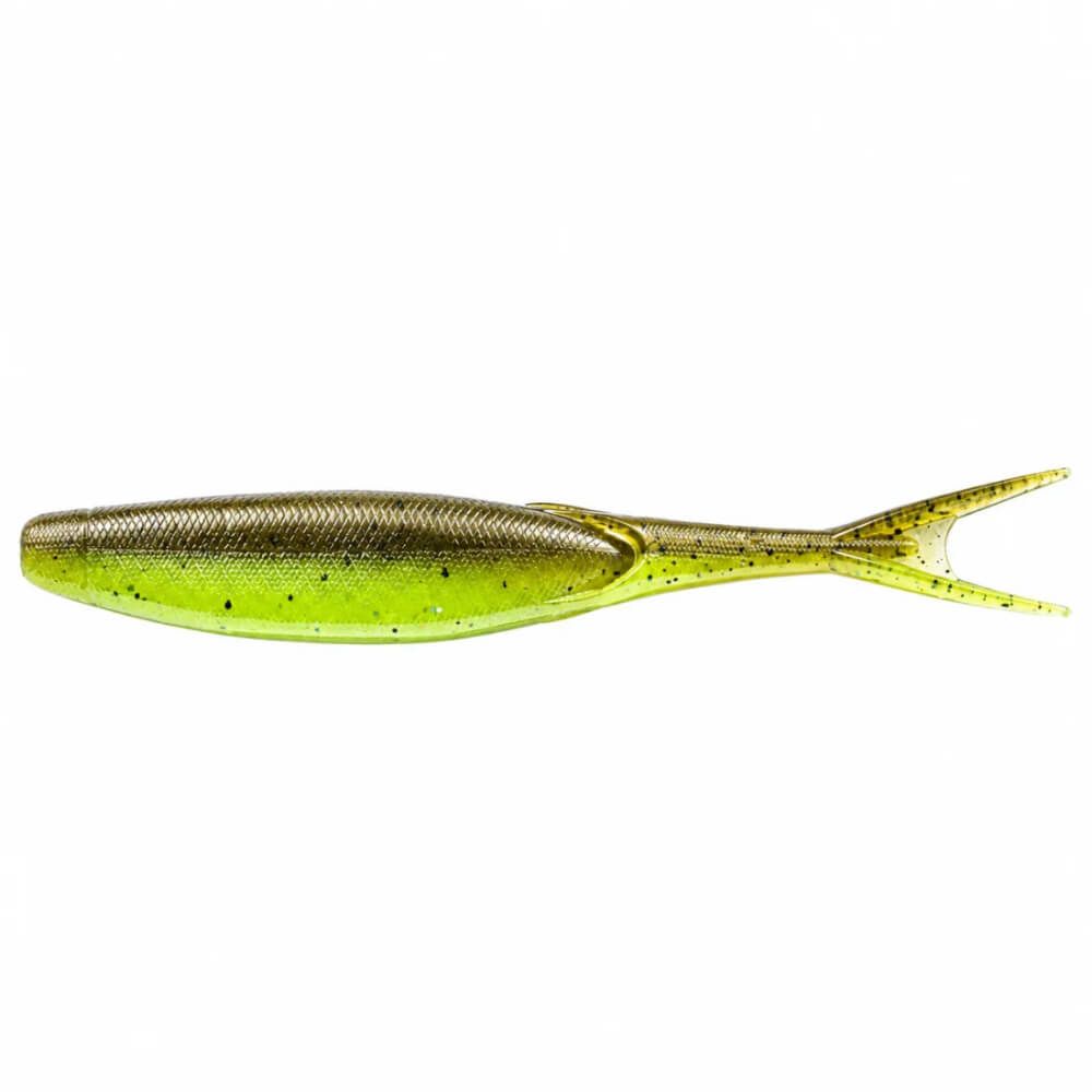 Noike S.L.T. Minnow 4.8" Green Pumpkin Chart