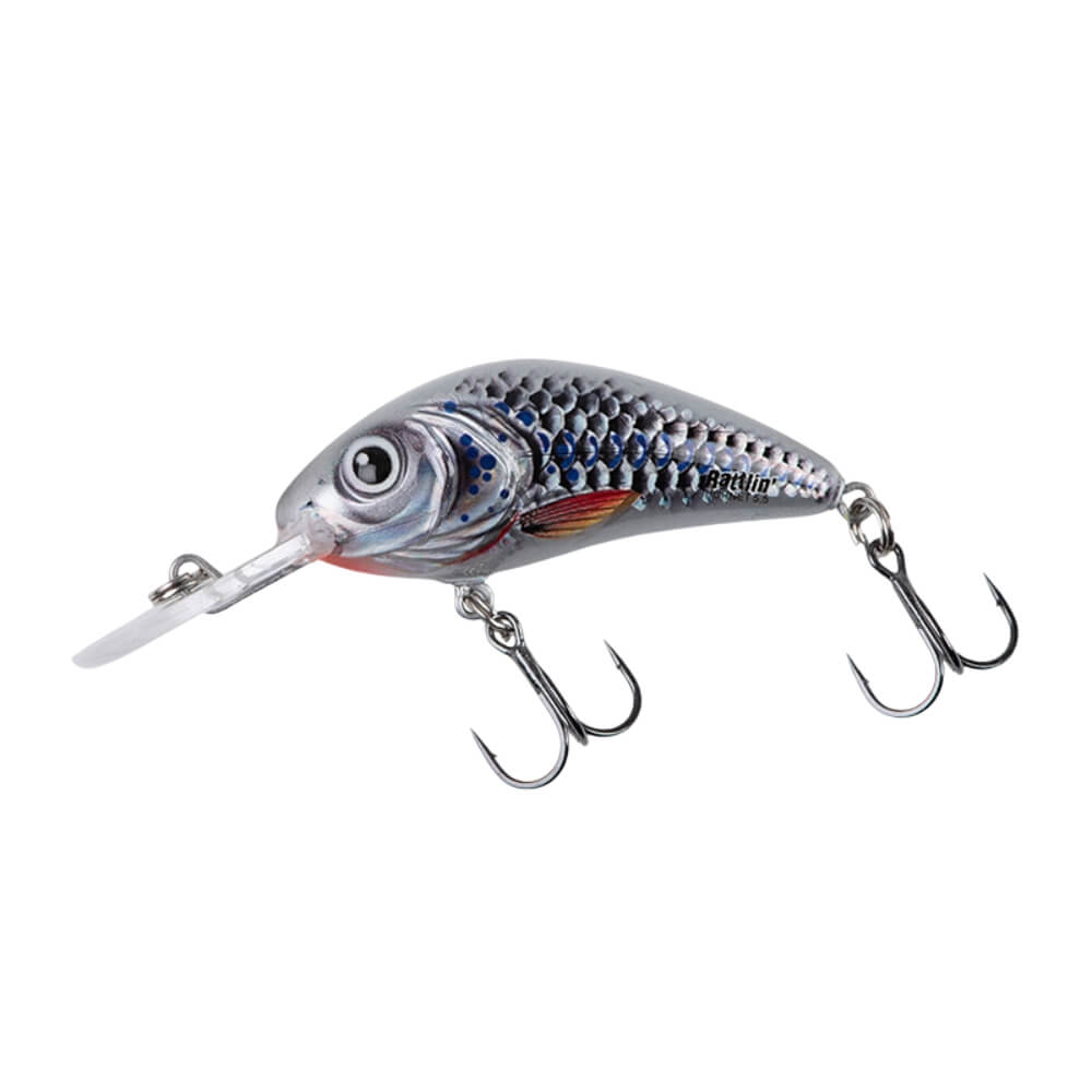 Salmo Rattlin' Hornet (Floating) Silver Holographic Shad
