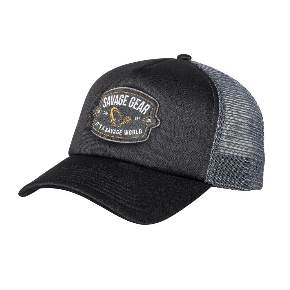 Savage Gear Badge Trucker Cap (Black)