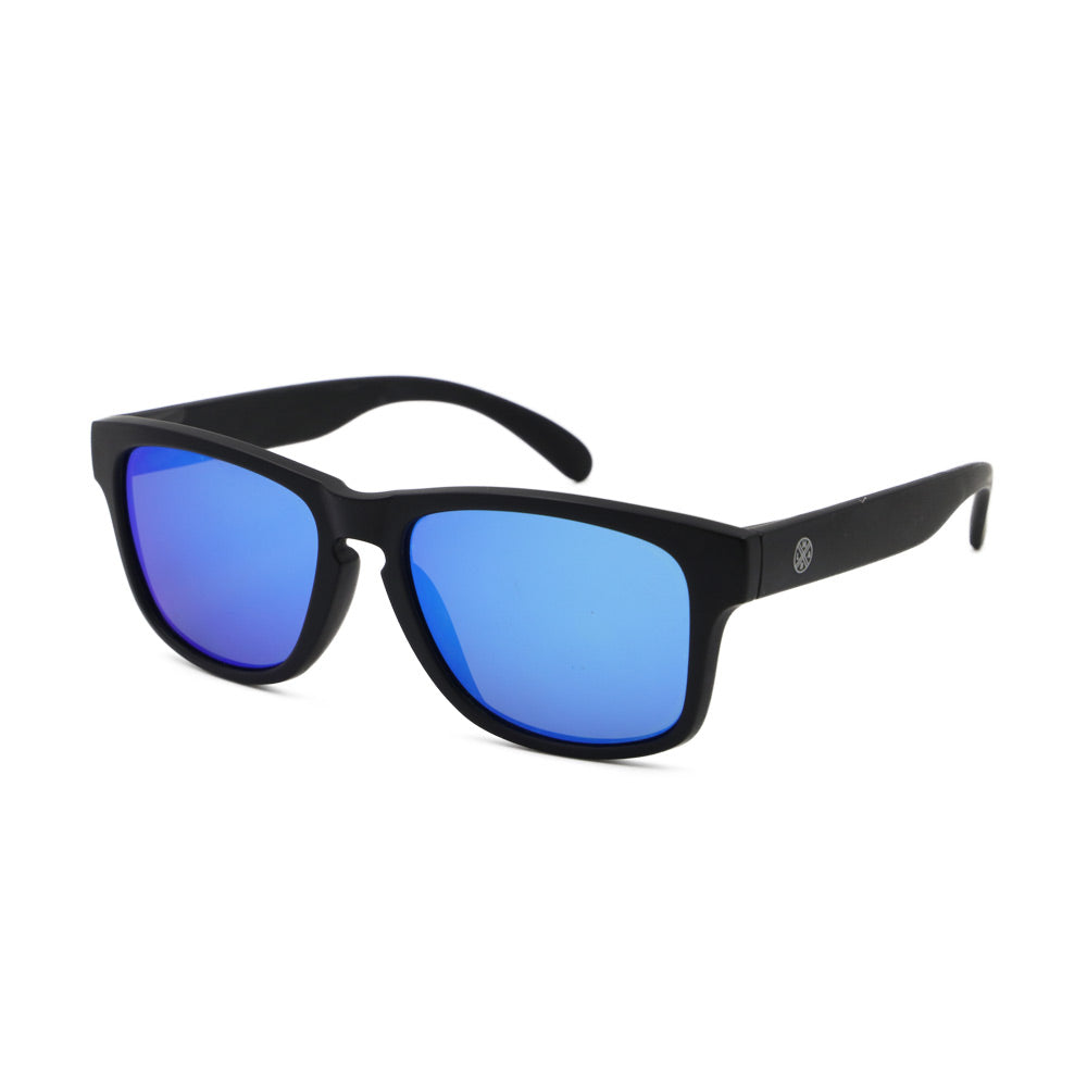 LMAB Sclera Polarisationsbrille Black Sky Blue Revo 84