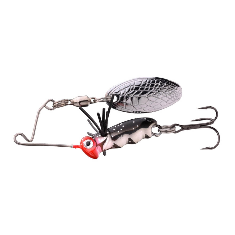 Spro Larva Micro Spinnerbait 4 cm / 7 g / Drillingshaken Roach