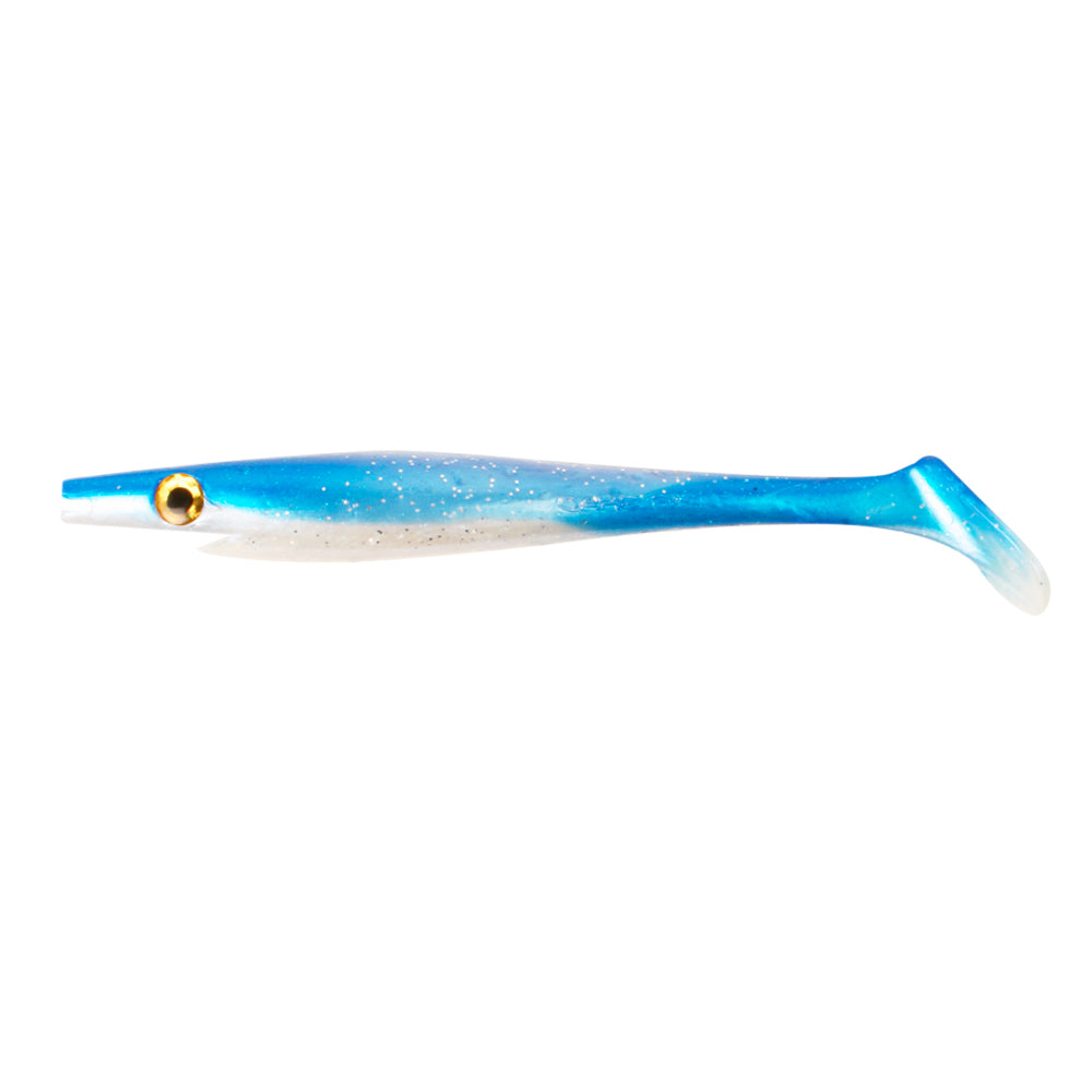 Strike Pro The Pig Shad 9 23 cm Blue Pearl