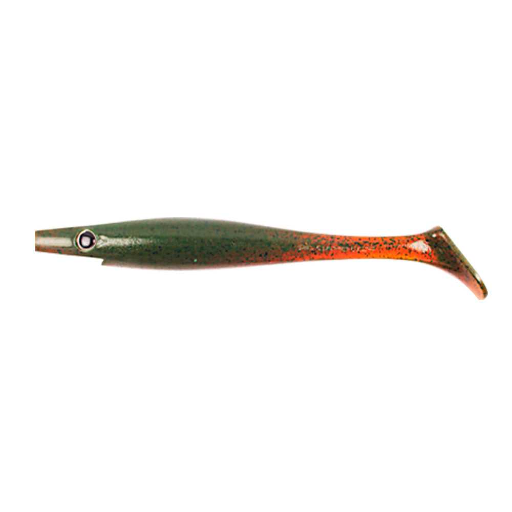 Strike Pro The Pig Shad Nano 6 15 cm Motor Oil Pepper