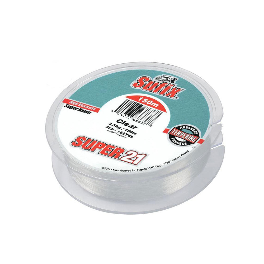 Fluorocarbon Sufix Super 21 Clear 35 - Threads and braids - Sea