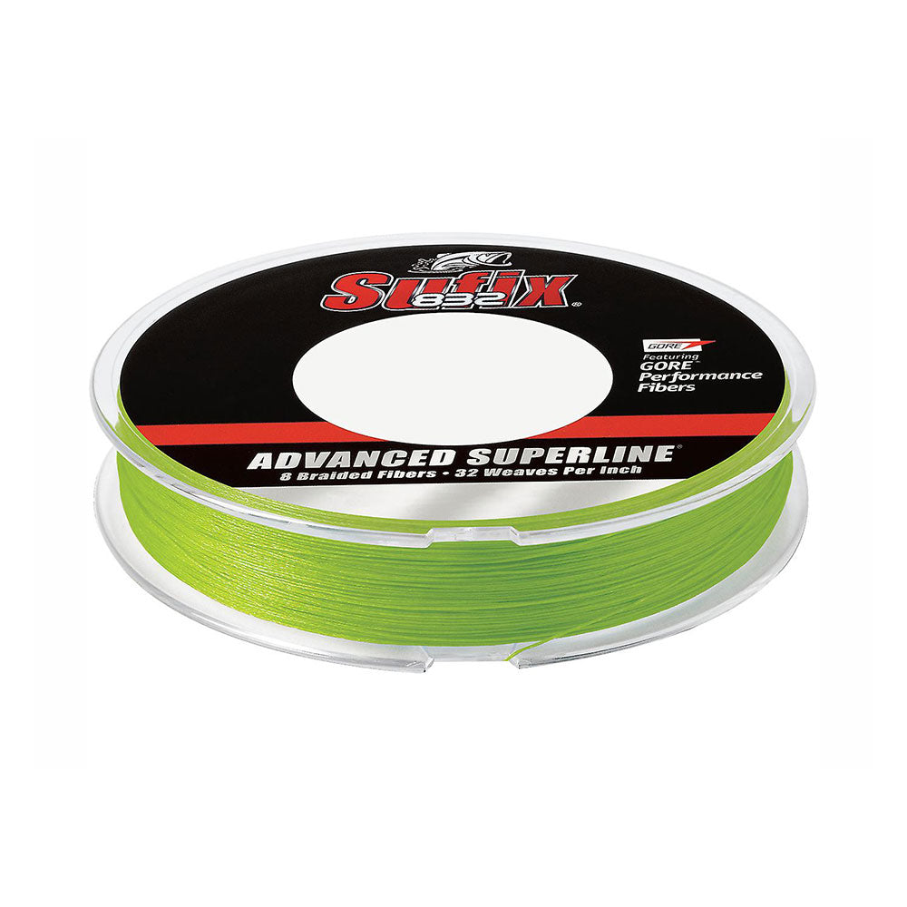 Sufix Advanced Superline 832 Neon Lime 13,50 kg 0,20 mm
