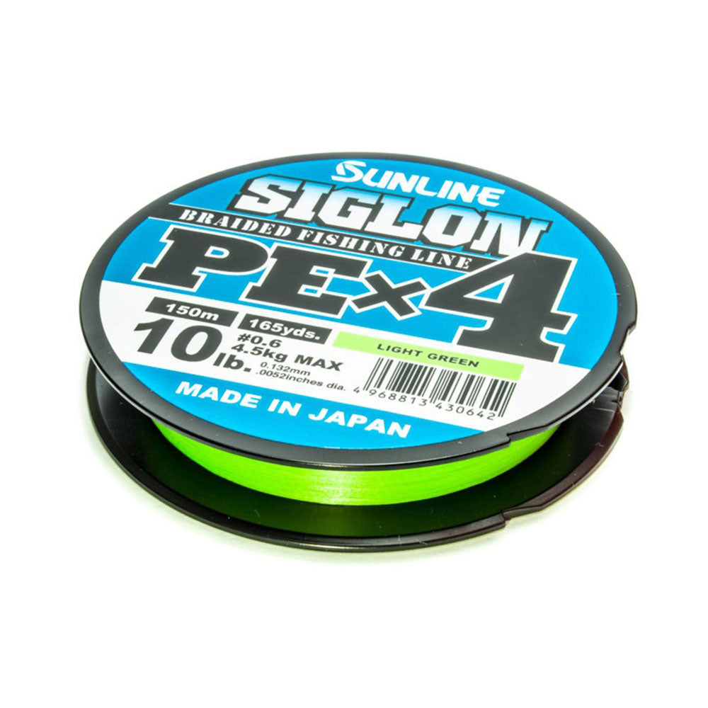 Sunline Siglon PE X4 Light Green 0,209 mm 11 kg 25 lb