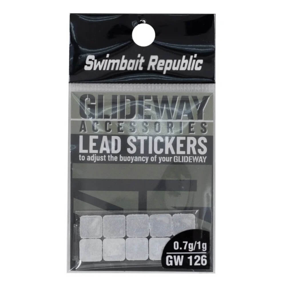 Swimbait Republic Glideway Lead Stickers 126 0,7 / 1 g