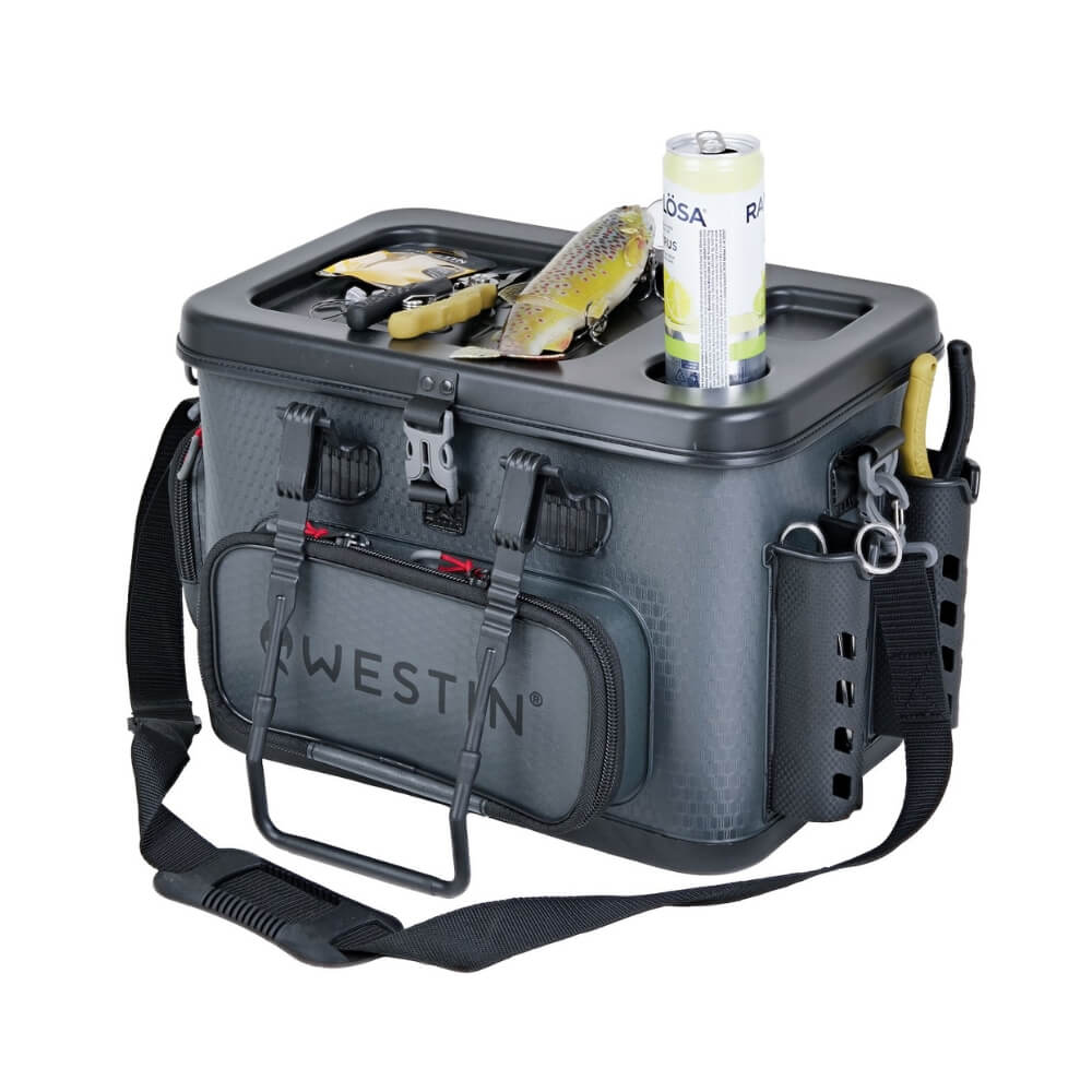 Westin W4 Safeguard Tackle Bag geschlossen gepackt