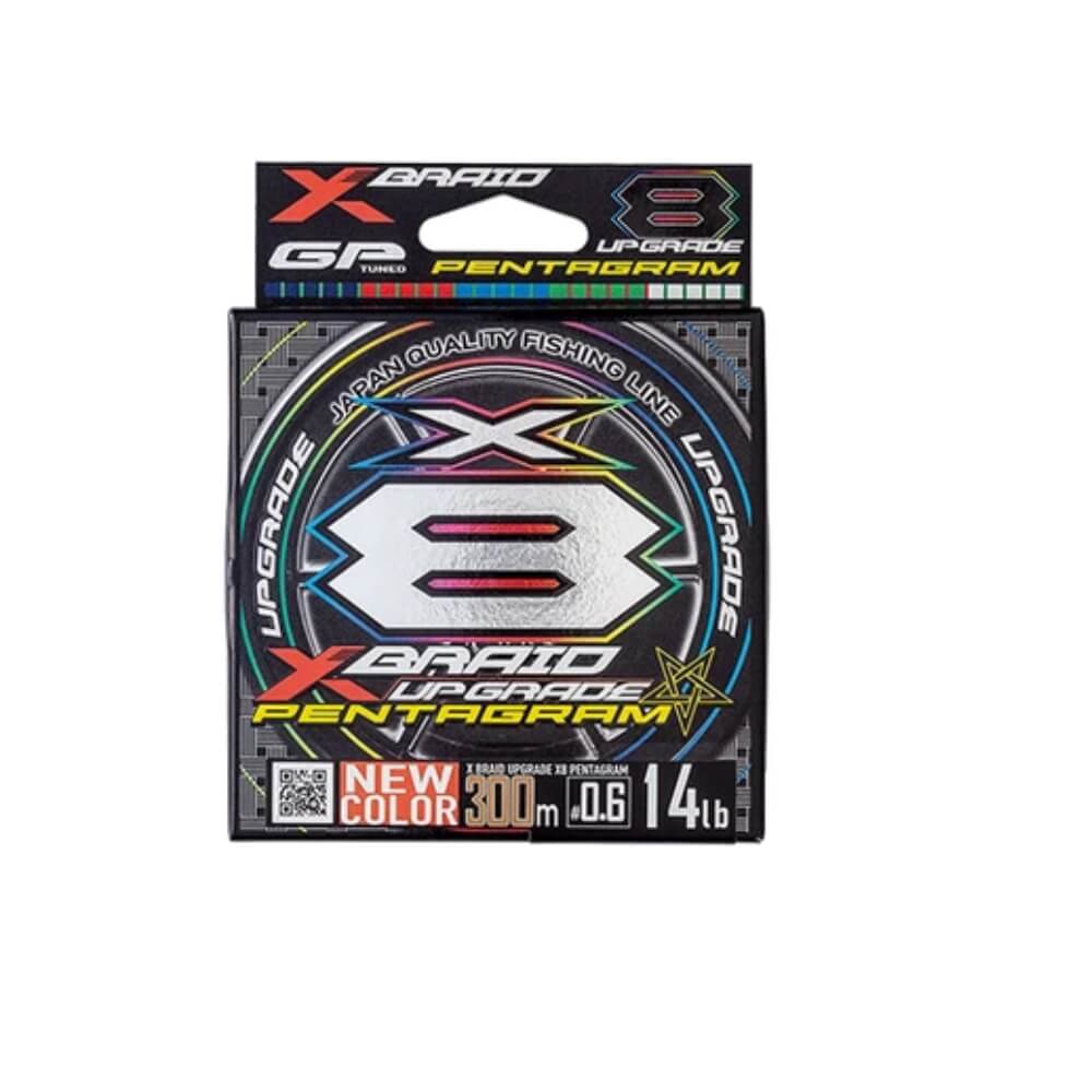 YGK Upgrade X8 Pentagram Multicolor / 150 m