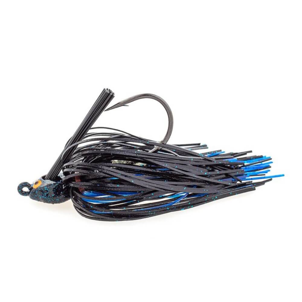 Z-Man CrossEyeZ Snakehead Swim Jig 10,5 g (3/8 oz) Black / Blue
