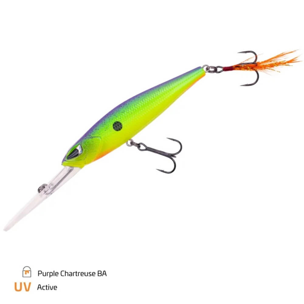 Zeck Barsch-Alarm Hitch tief  4,5m / 9cm Purple Chartreuse