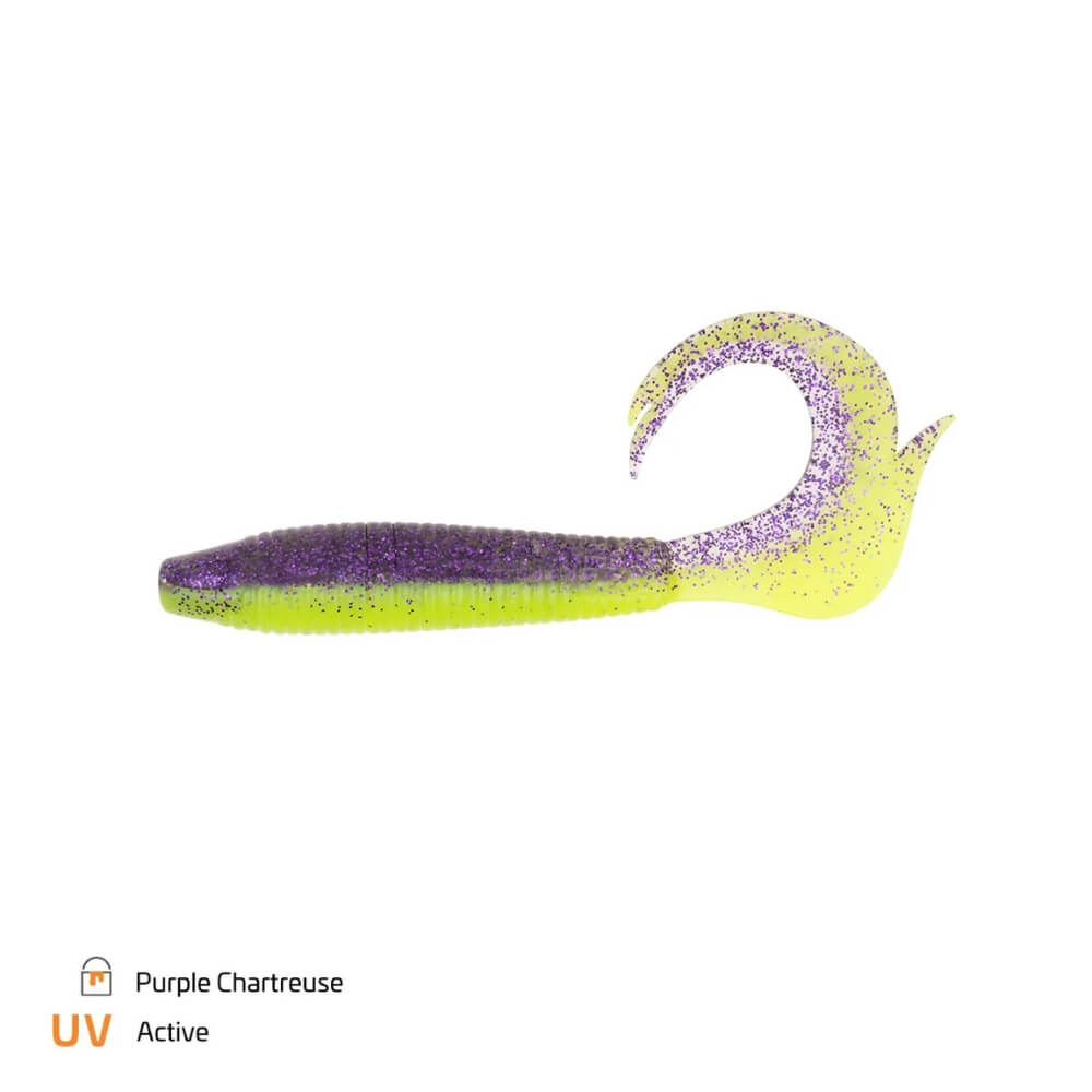 Zeck Drag-Tail Purple Chartreuse