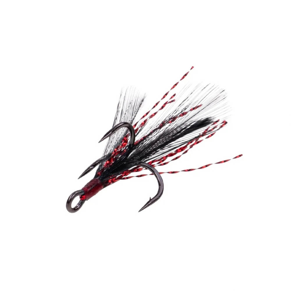 Zeck Feathered Predator Treble Black