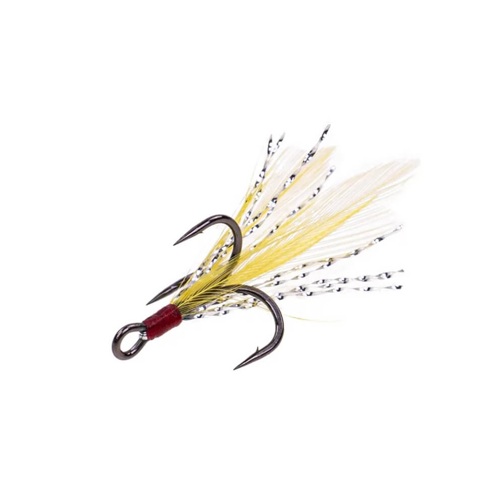 Zeck Feathered Predator Treble Yellow
