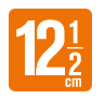 12 cm logo